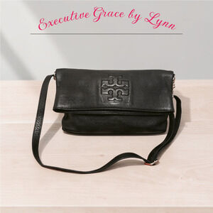 Tory Burch Bombe-T Foldover Crossbody Bag